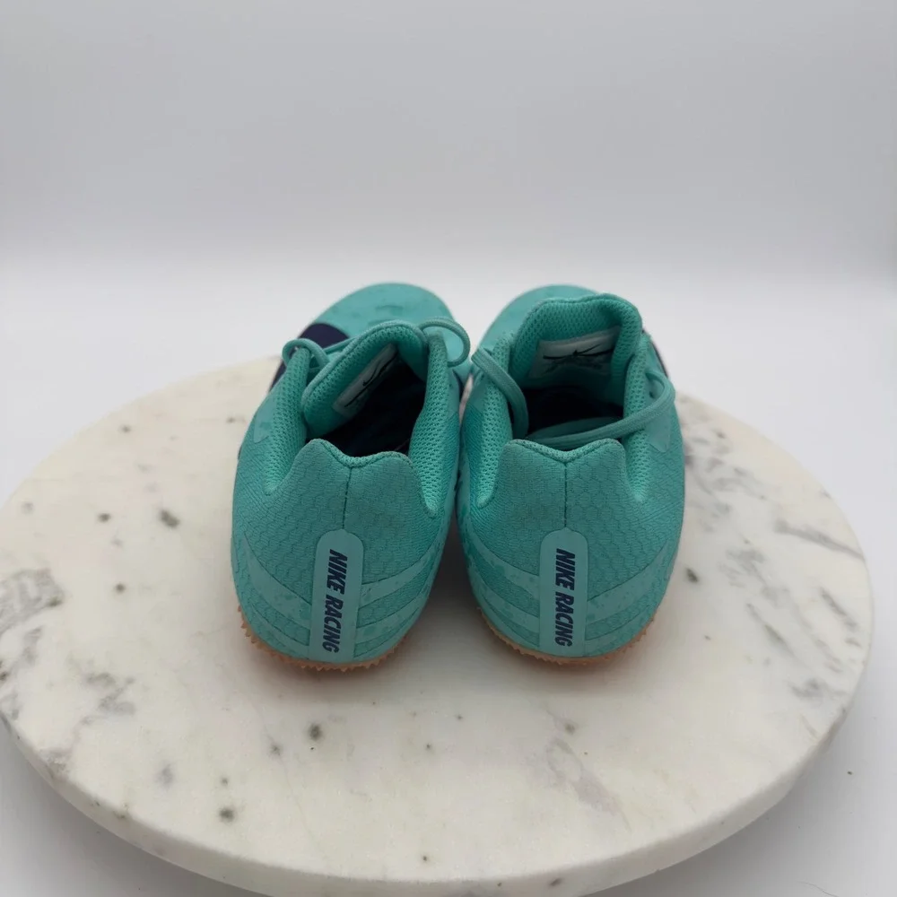 Nike Zoom Rival M 9 Track Spikes Womens‎ 8 Teal Black Racing Shoes 907565 300